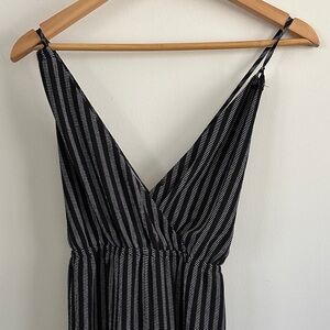 fab'rik Black and White Patterned romper